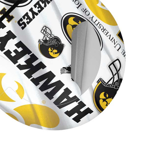 University of Iowa Hawkeyes Pattern Google Pixel Buds Skin